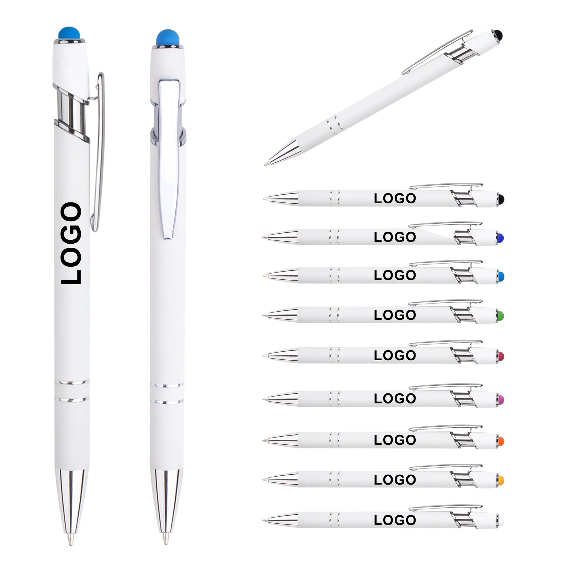 Aluminum Push Ballpoint Pen 2