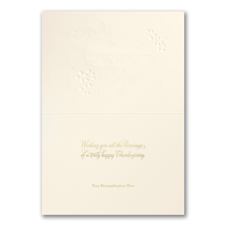 Gratitude Greenery Thanksgiving Card 2