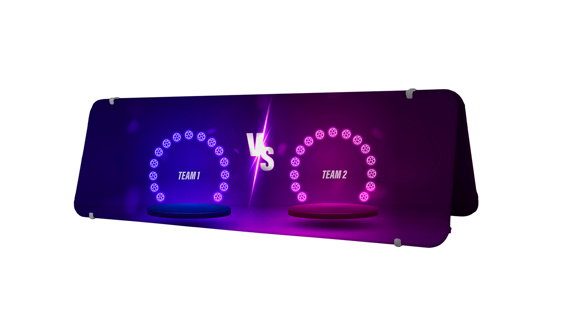 A-Frame Banner Stand - 118"x38" 1