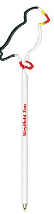 Bird Puffin Multi-Color Inkbend Standard, Bent Pen