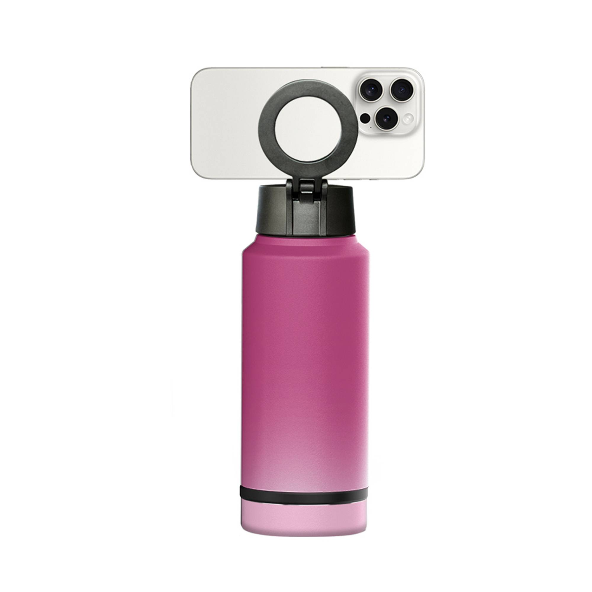 stainless steel thermos cup magnetic phone holder cover 2