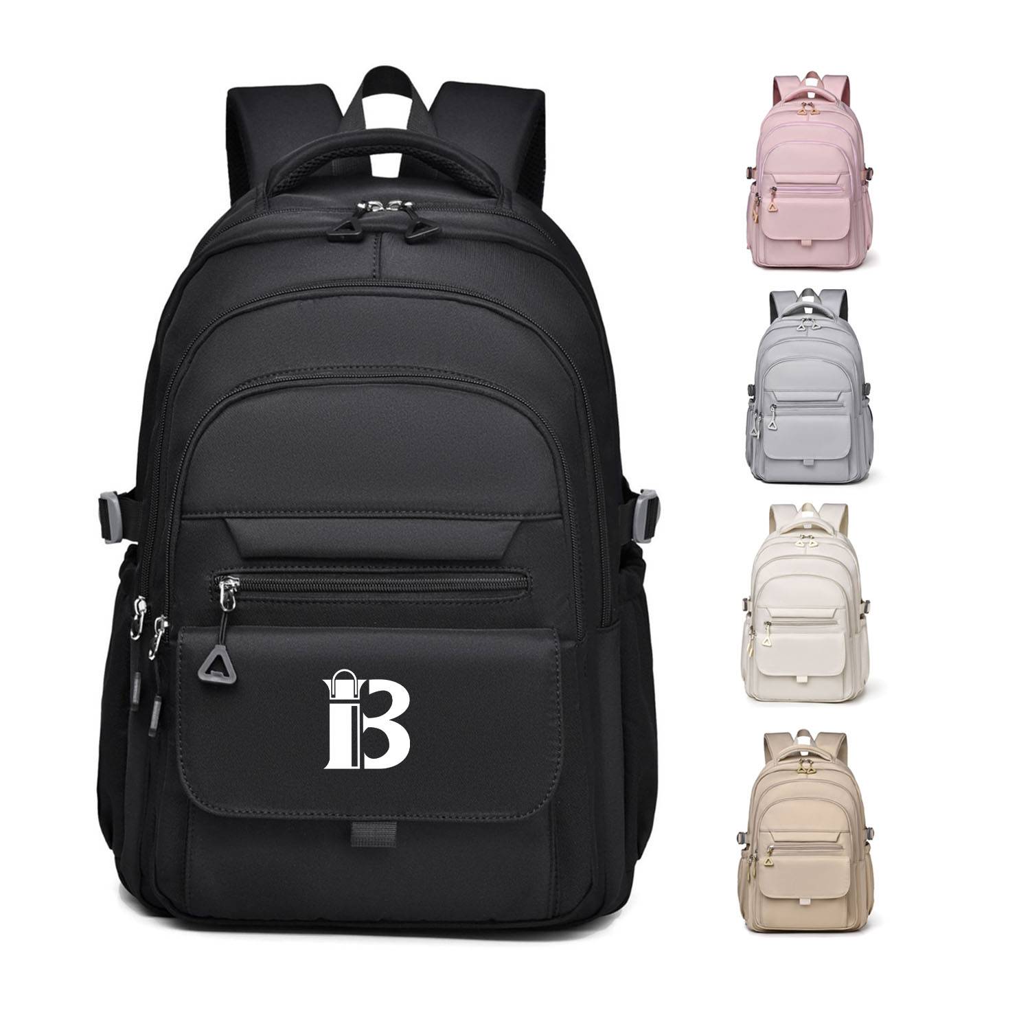 Large Capacity Polyester Laptop Backpack 3