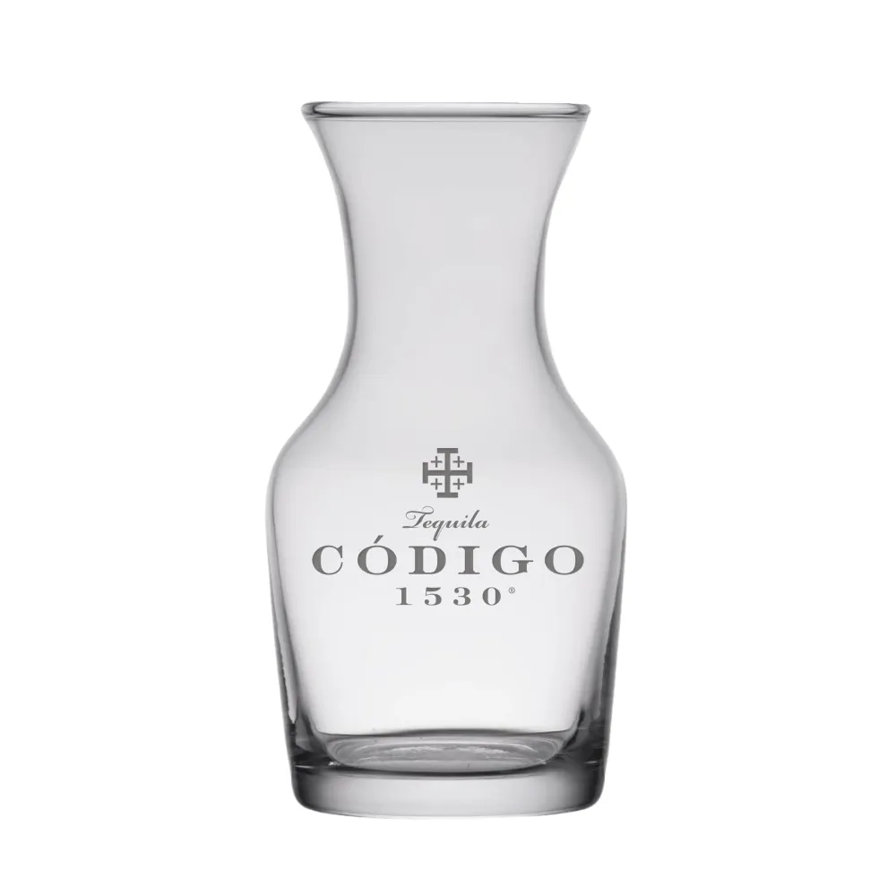 10oz. Small Glass Carafe 1