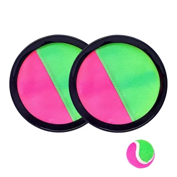 Sticky Catch Outdoor Paddle Game Set 4