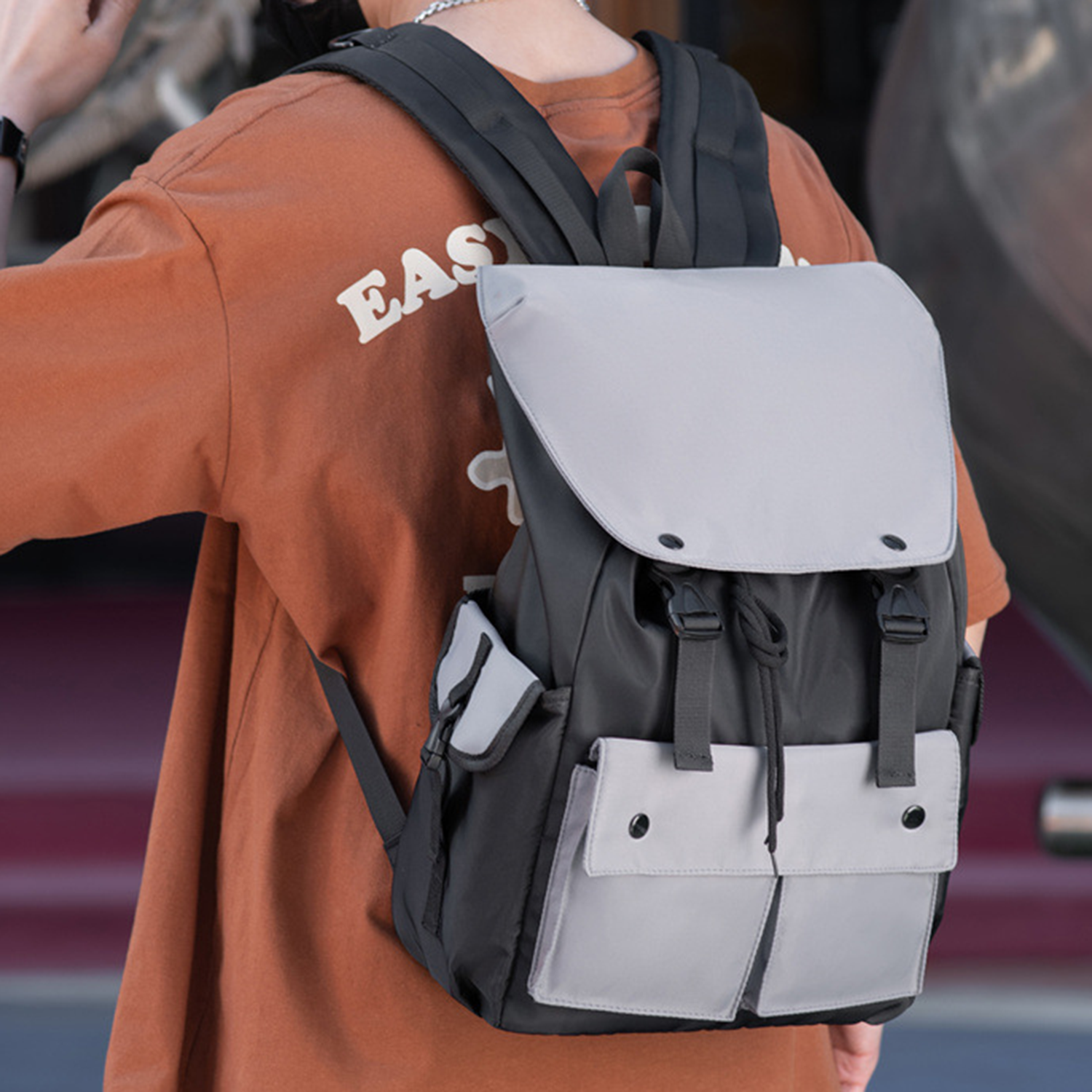 Large Capacity Stylish Lightweight Laptop Backpack 5