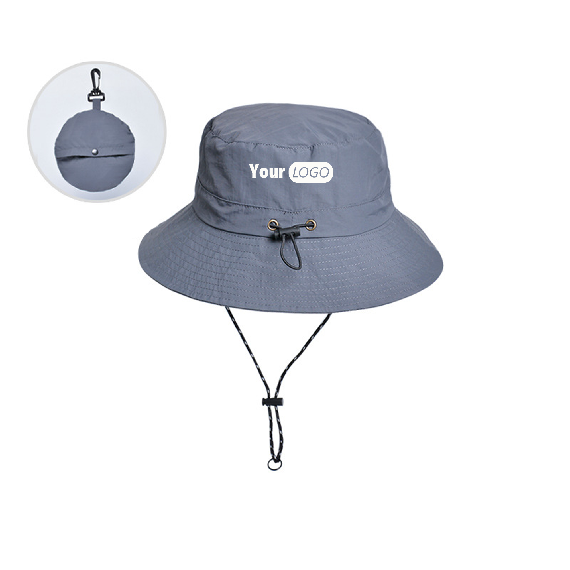 Adjustable Wide Brim Bucket Hat 5