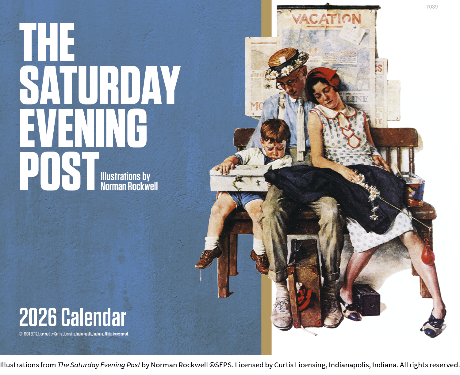 Good Value™ The Saturday Evening Post - Window Calendar 37