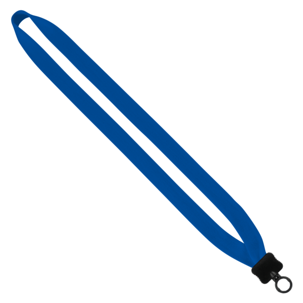 3/4" Cotton Lanyard with Plastic Clamshell & O-Ring 78
