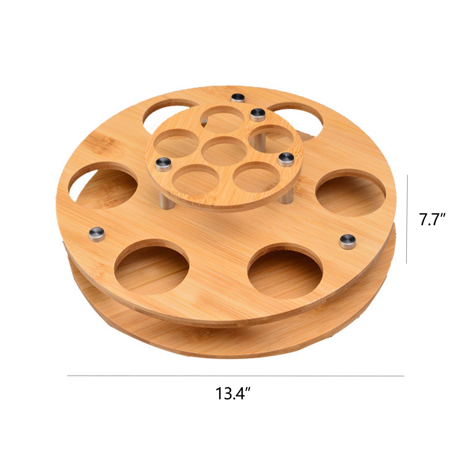 Wood Glasses Cup Serving tray 3