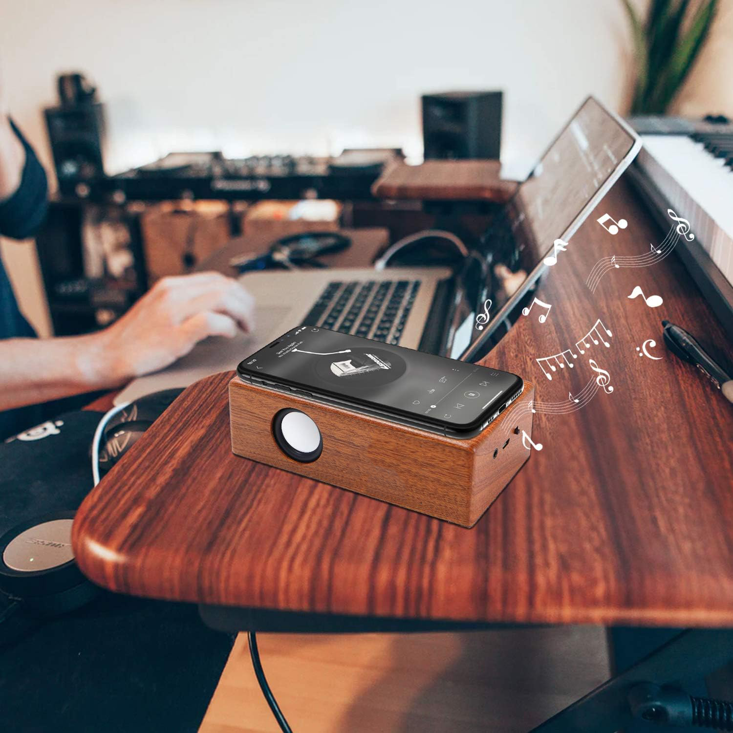 Portable Magic Wooden Speaker 3