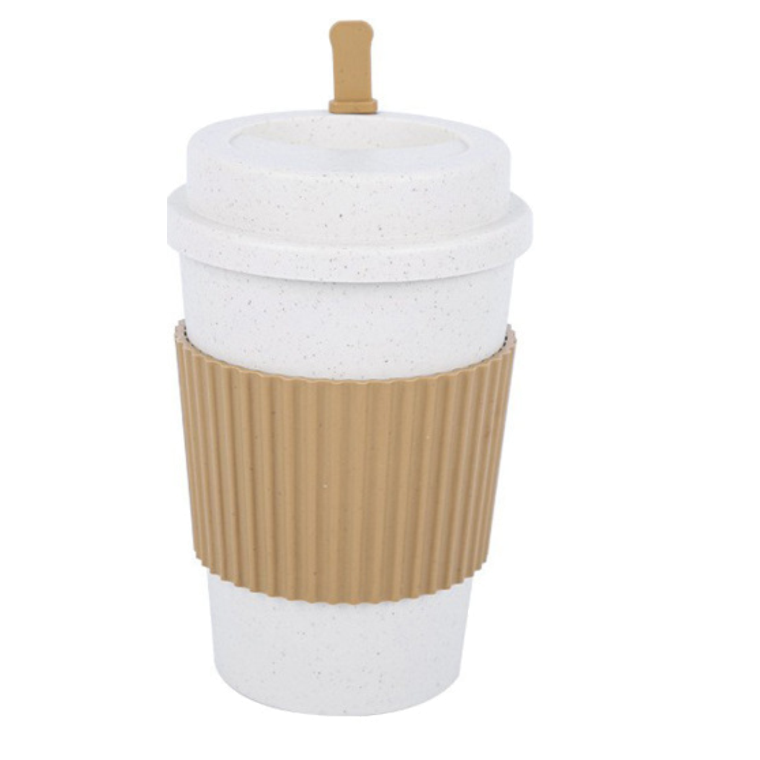 13oz Eco Friendly Portable Wheat Straw Travel Cup 2