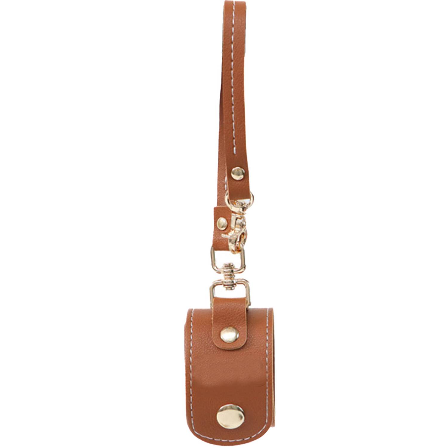 Portable PU Leather Glove Silk Scarf Holder Clip 5