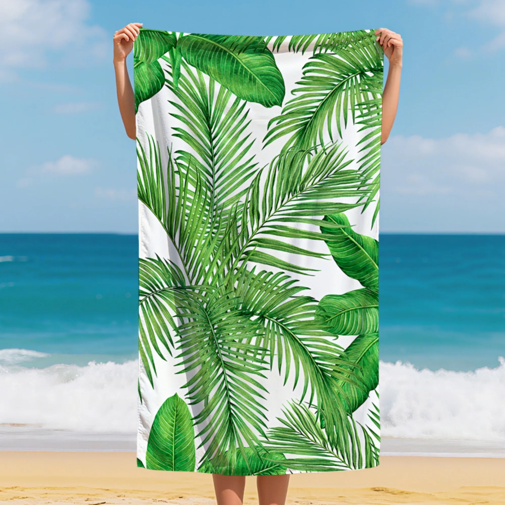 Microfiber printed beach towel 3