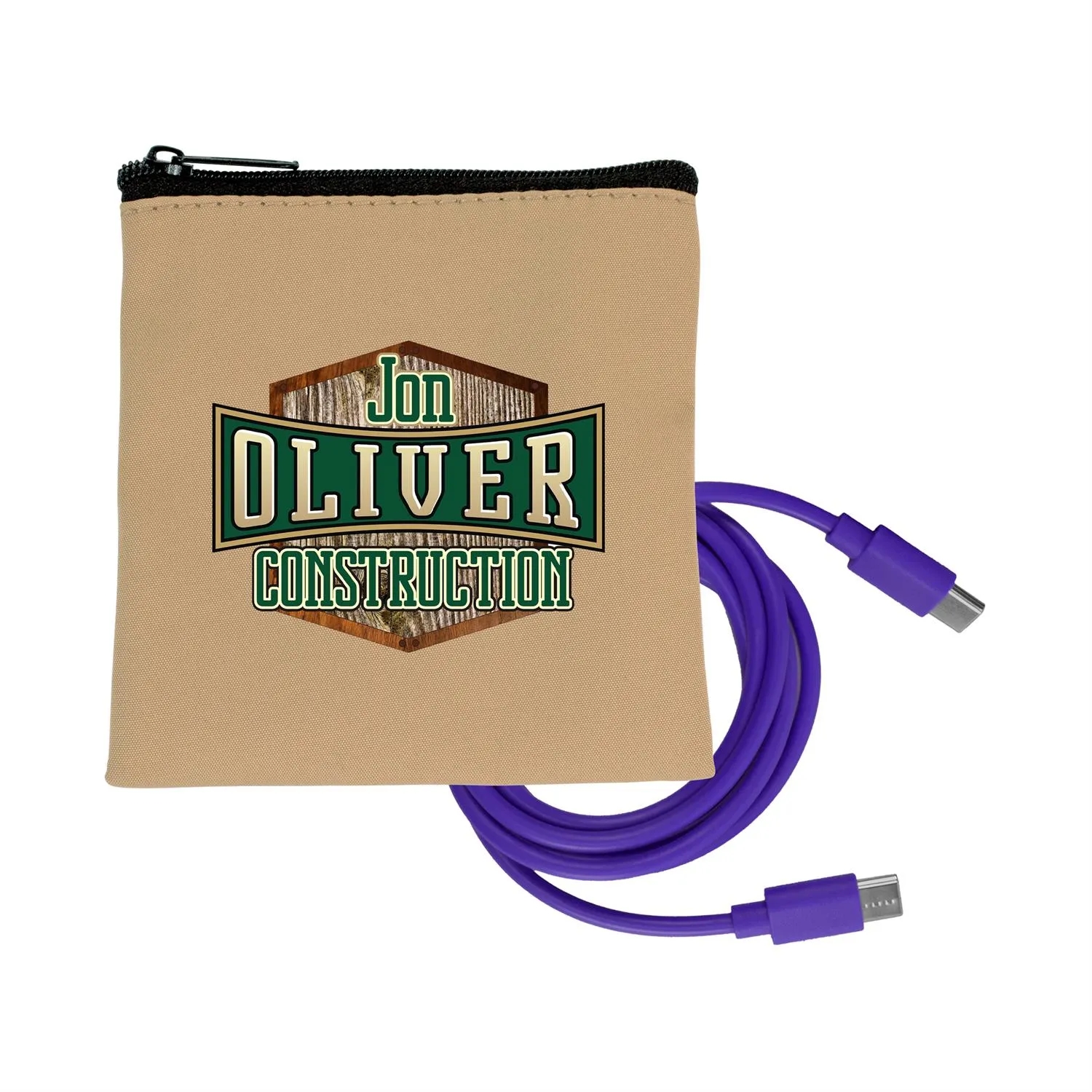 Tan Executive C to C Cable Set 9