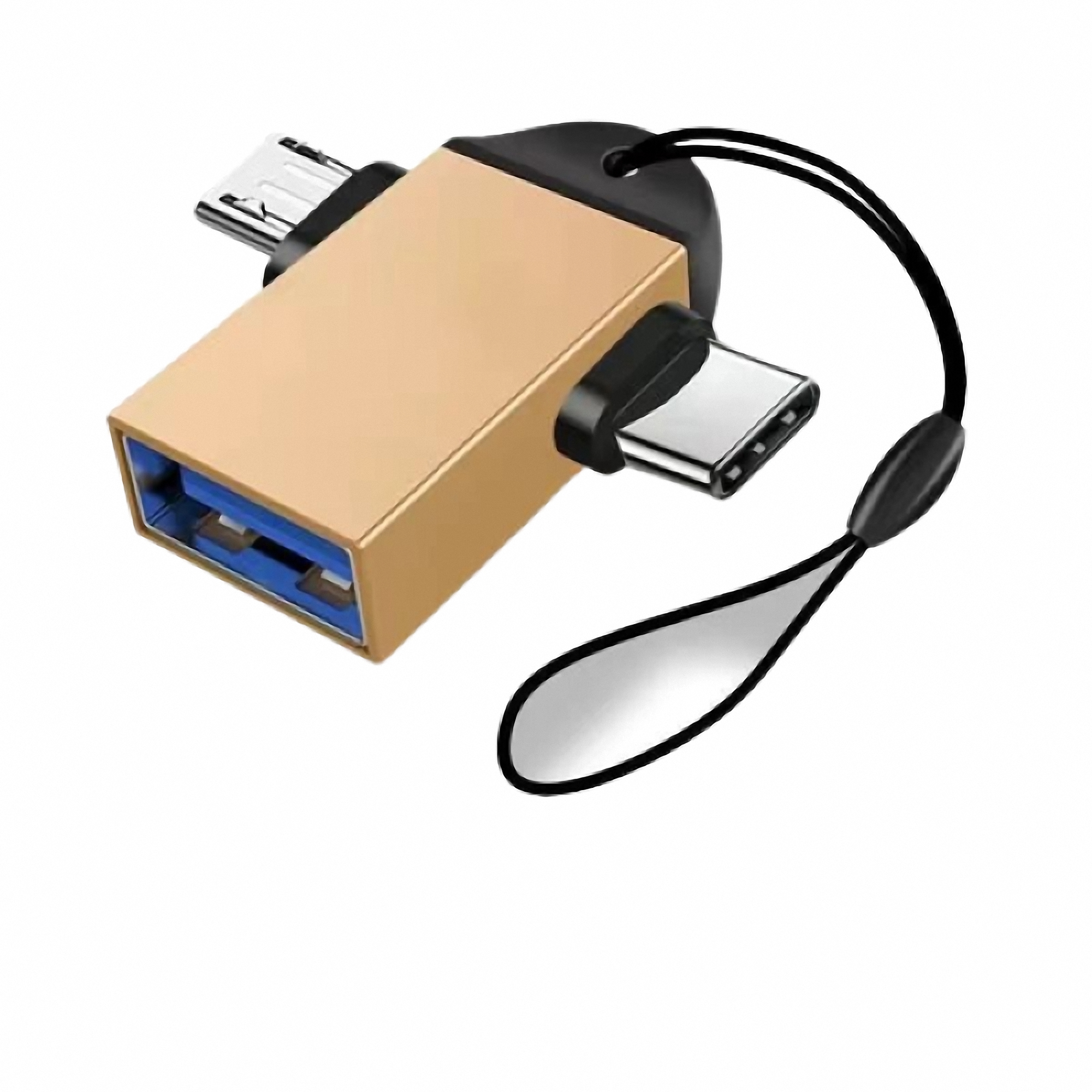 2" 1 USB C and Micro USB OTG Adapter 3