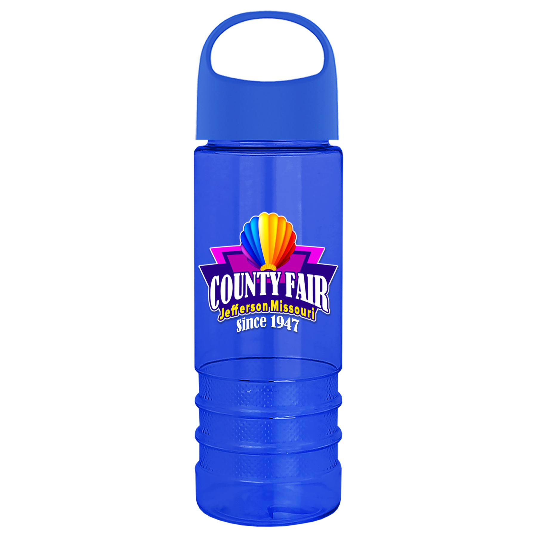 Salute - 24 oz. Bottle with Oval Crest - Digital 2