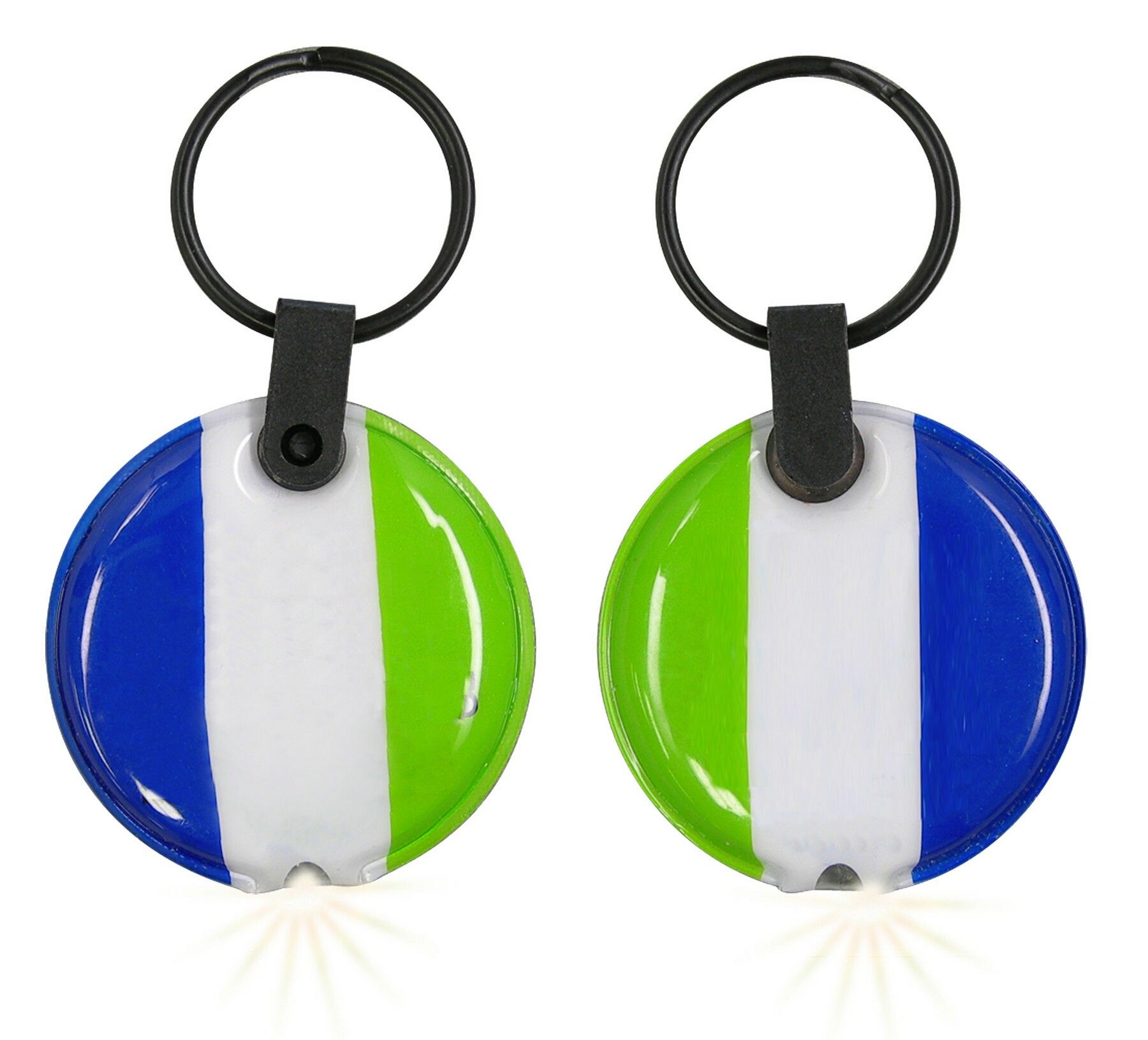 ShapeLights™ Color-A-Shape Key Ring Flashlight (Circle) 1