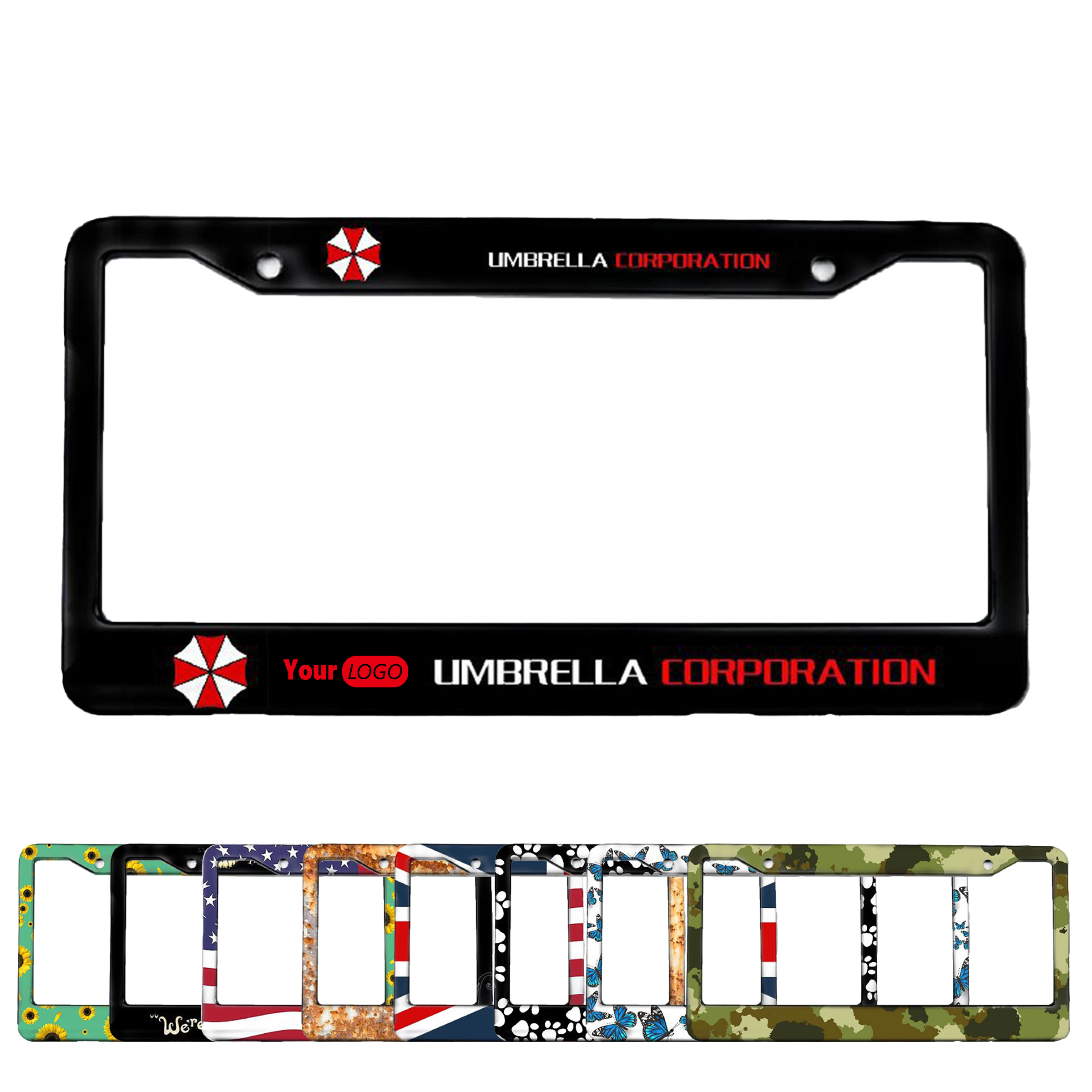 Aluminum Personalized Plate Frame 3