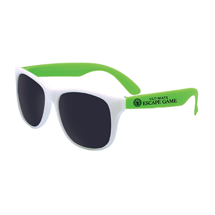 White Trim Sunglasses 11