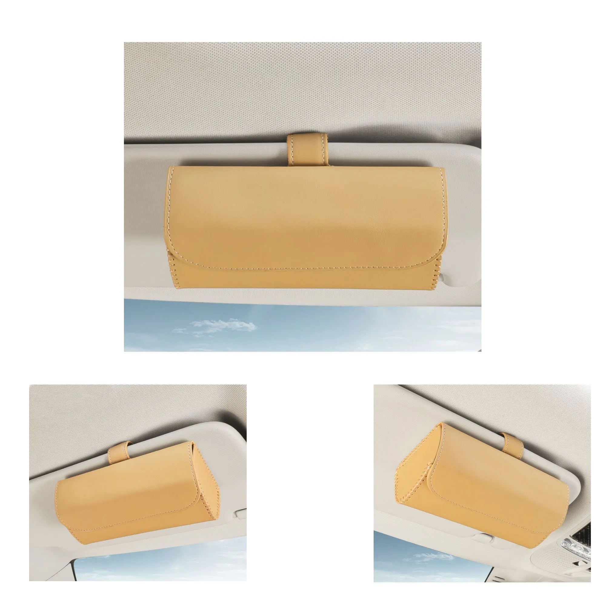 Sunglasses Holder Bag for Car 2
