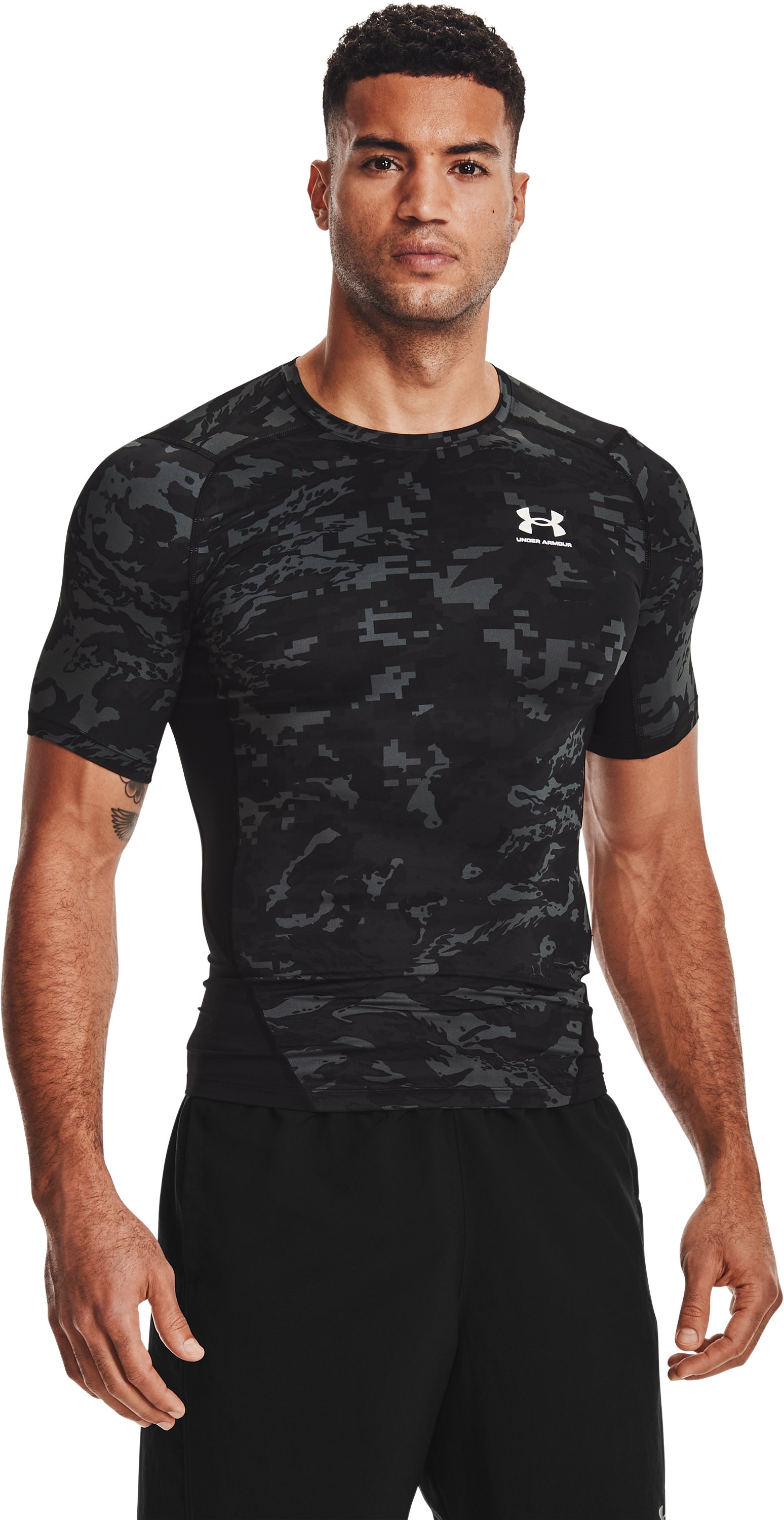 HeatGear Camo Men's Short Sleeve 1