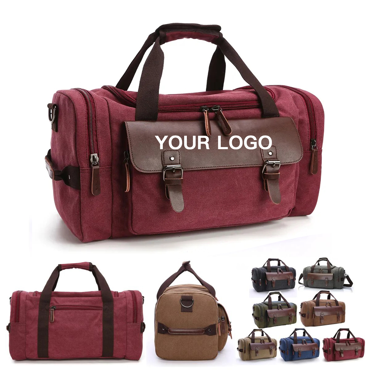 Heavy Duty Canvas Bag For Short Vacations 6