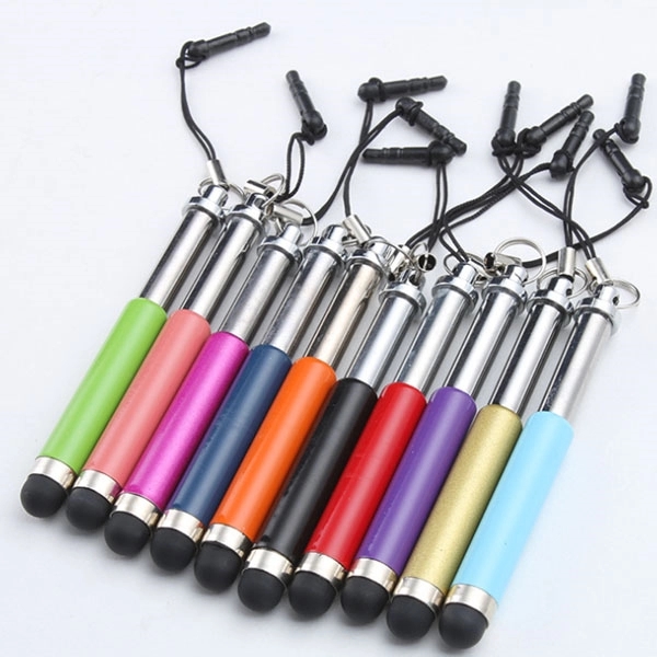 Mini Retractable Universal Keychain Stylus for Smartphones 8