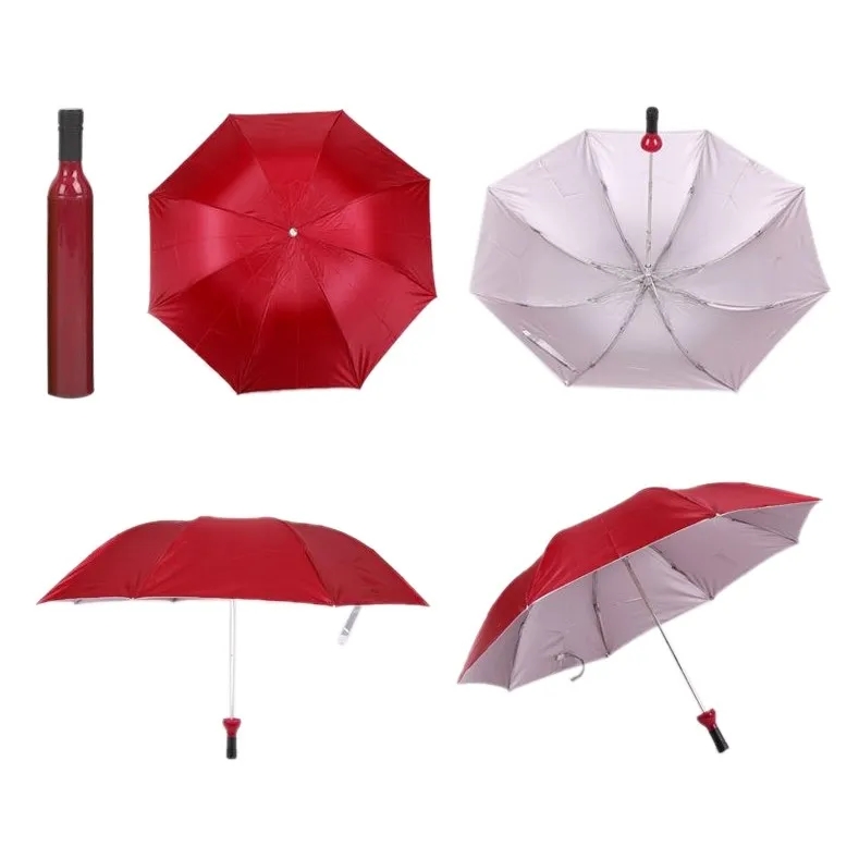 Creative Wine Bottle Umbrella 1