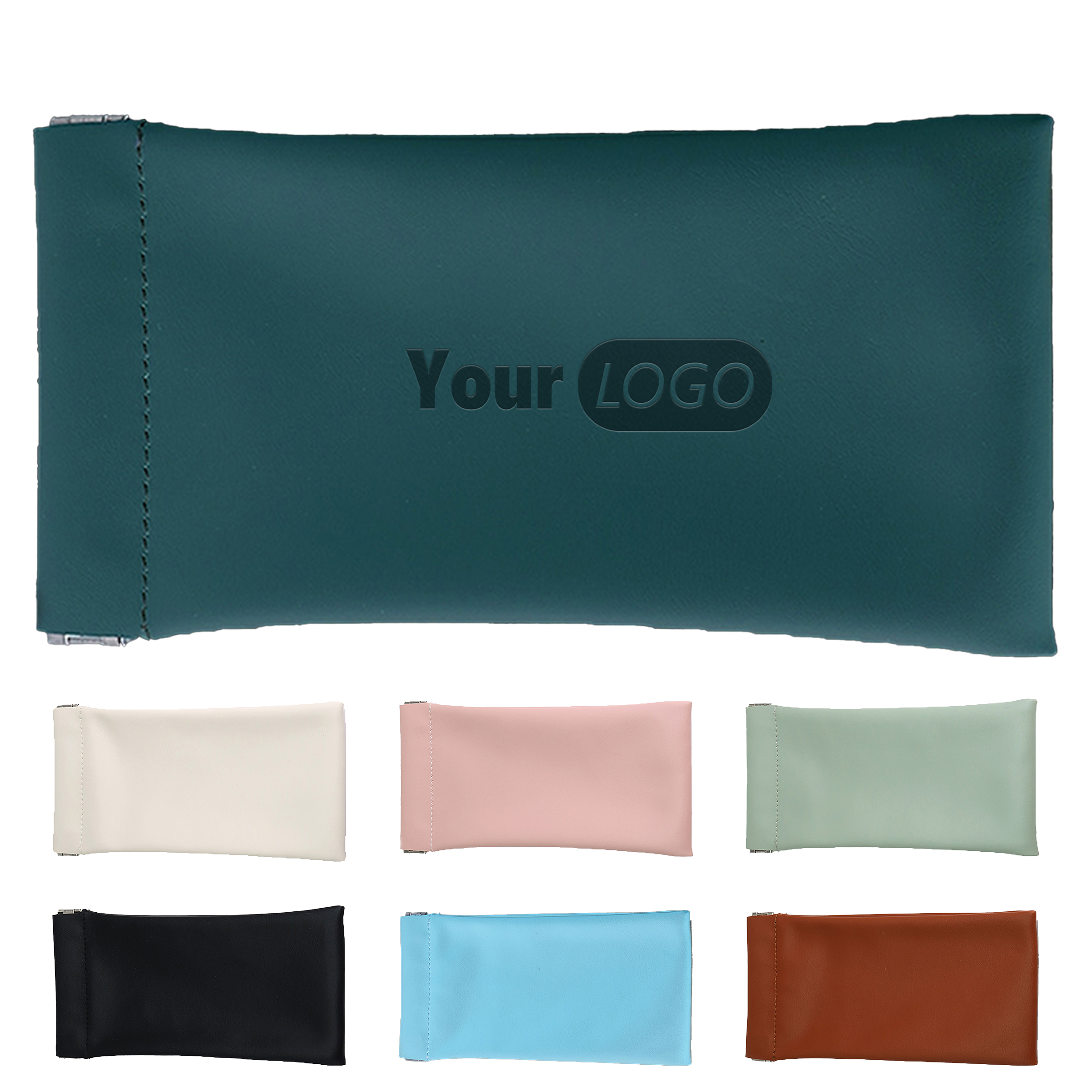 Polyurethane Thickened Automatic Closure Makeup Storage Bag 6