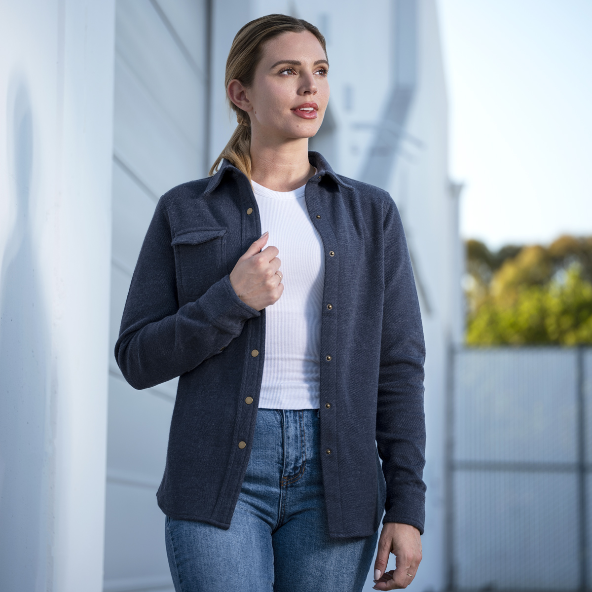 Ladies Hermitage Overshirt 9