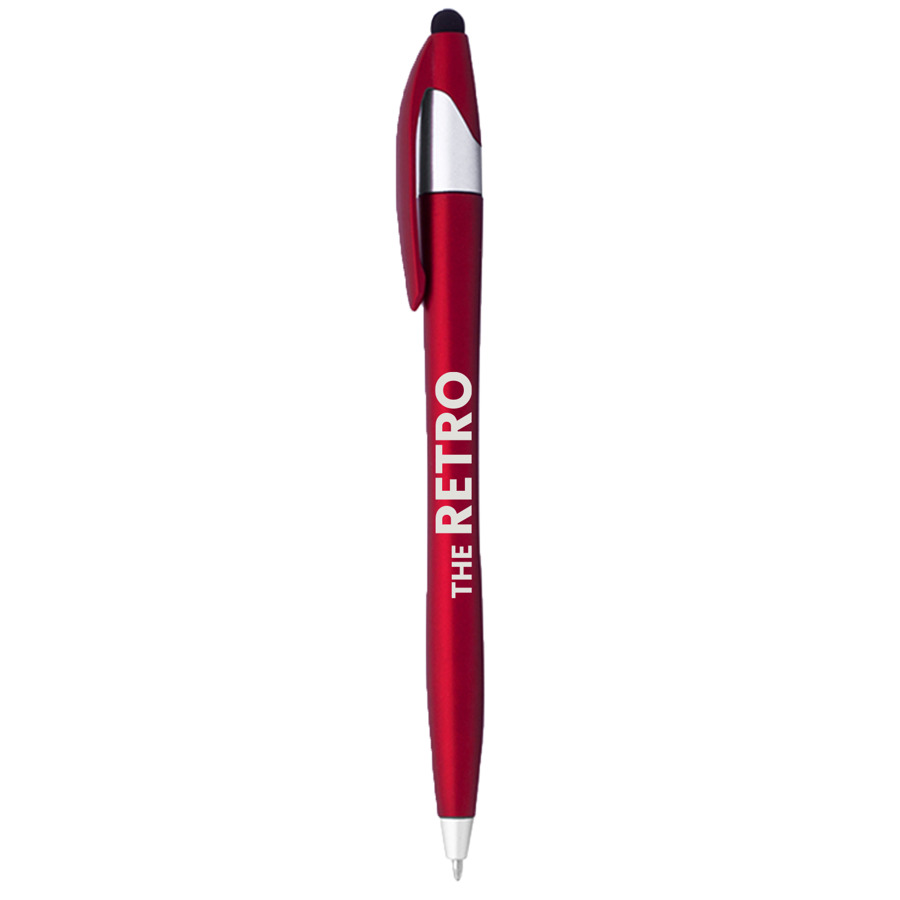 Metallic Matte Stylus Ballpoint Pens 10