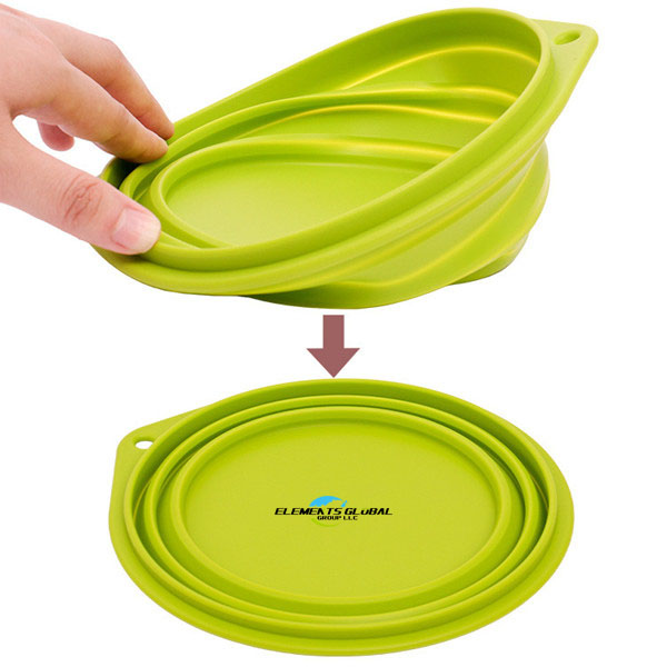 Thickened Bite Resistant Silicone Folding Dog Bowl 2