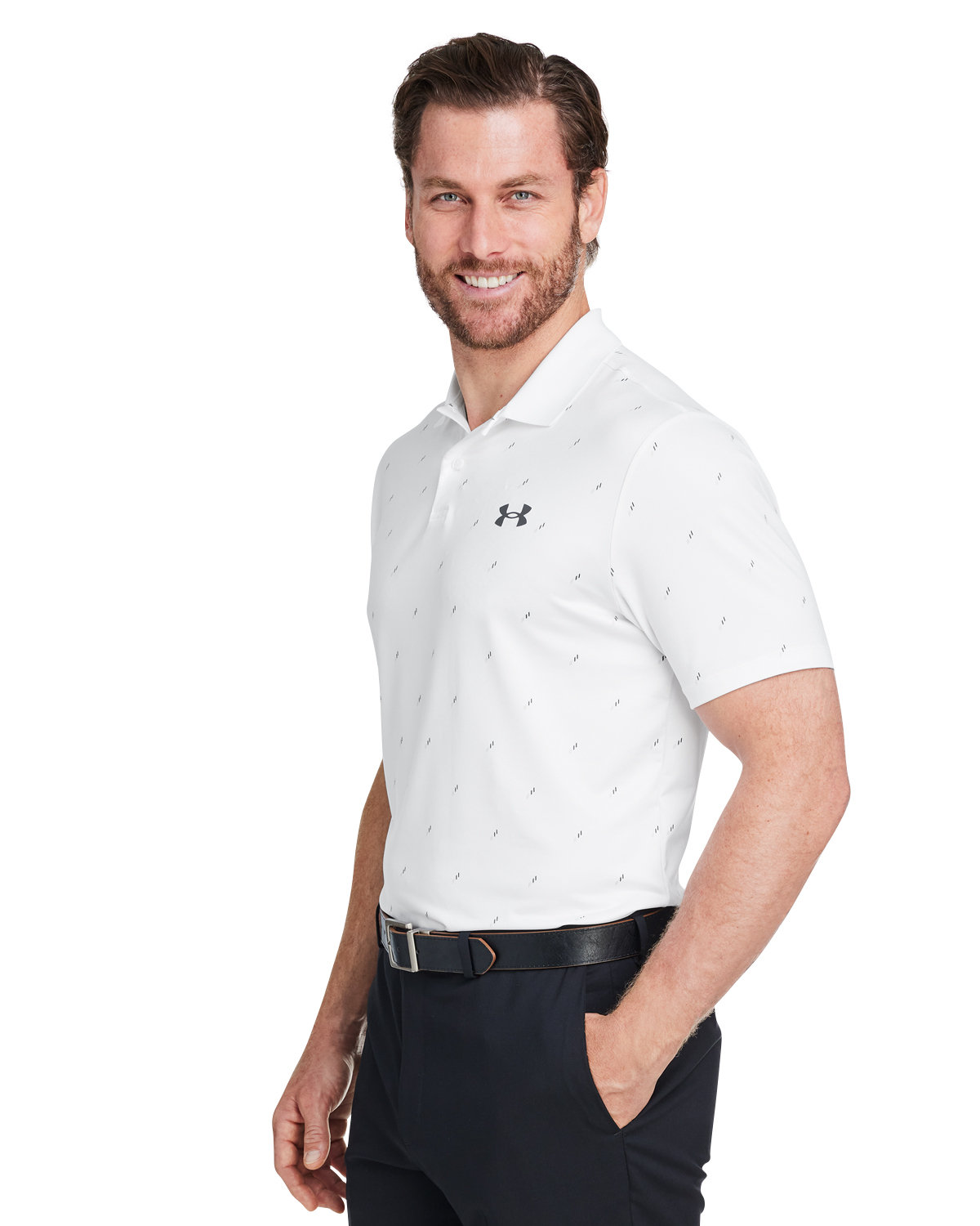 Men's 3 0 Printed Performance Polo