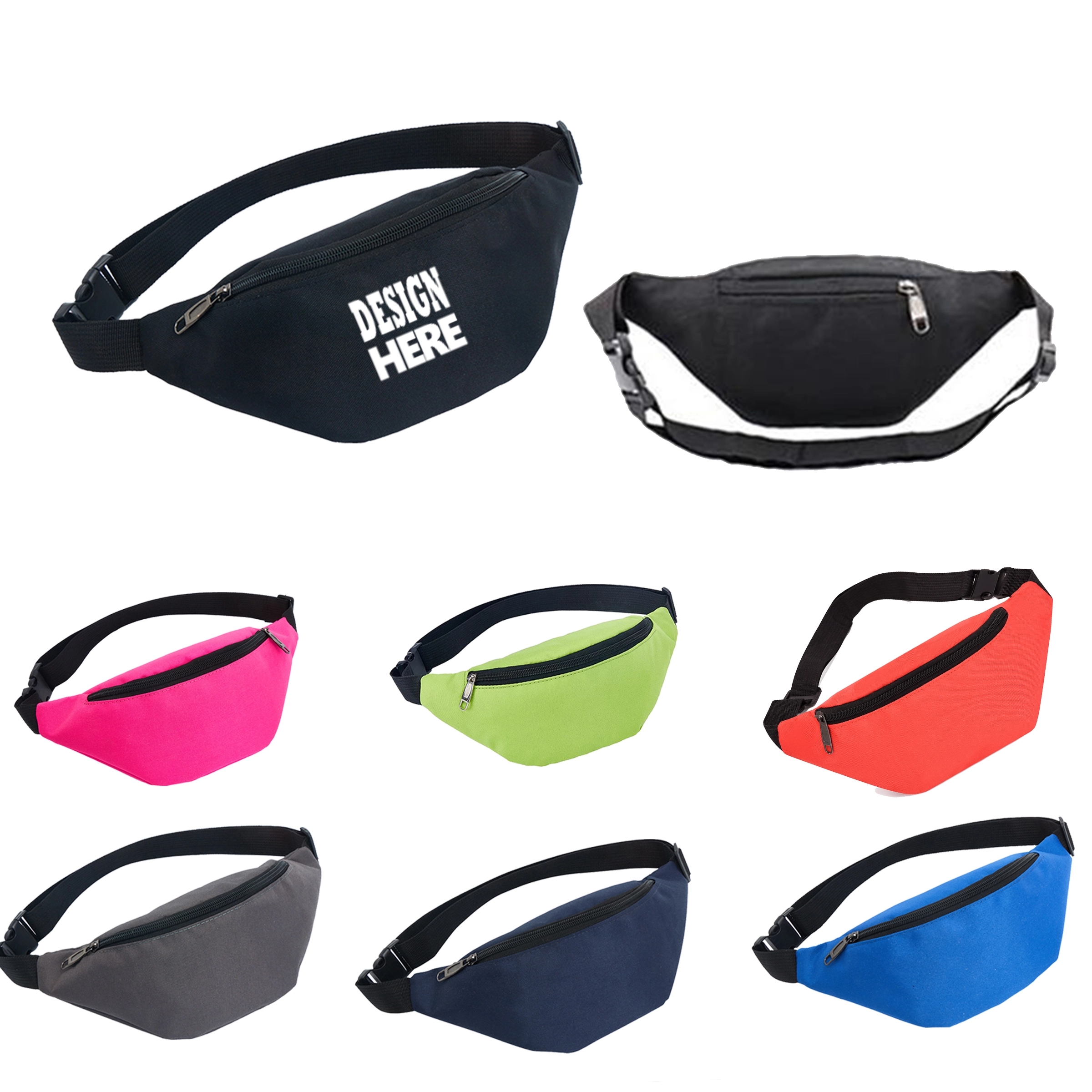 Printed Adjustable Fanny Pack