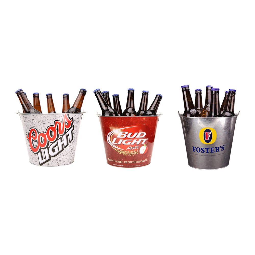 Metal Beer Ice Bucket 5