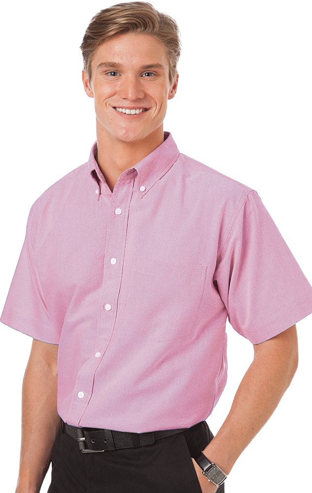Men's Short-Sleeve Oxford Shirt 9