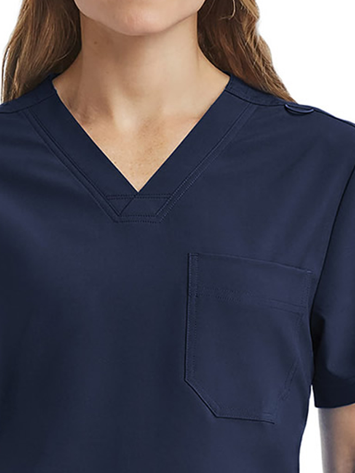 ScrubJoy Fit-4-All - Unisex Three-Pocket V-Neck Top 3