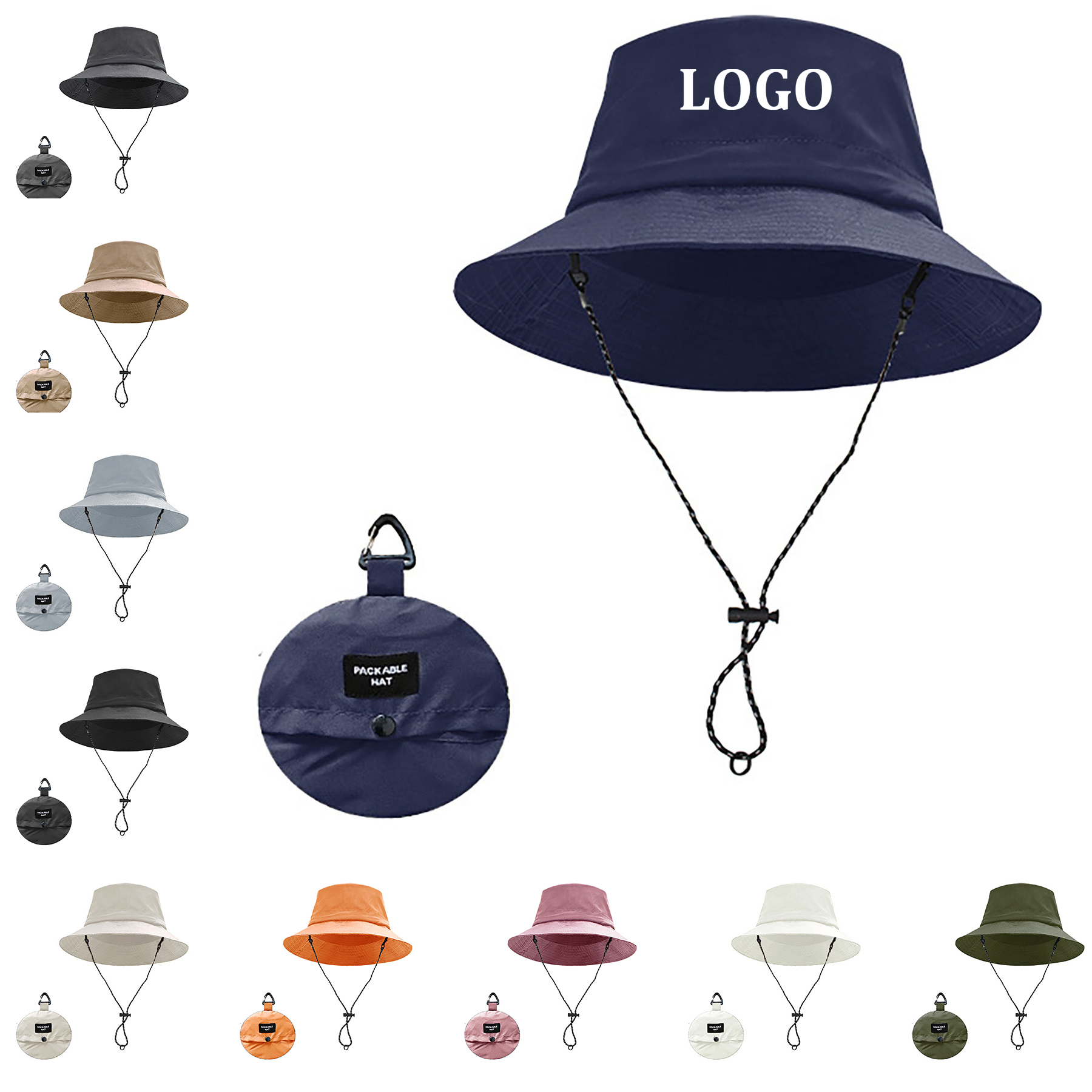 Foldable Portable Bucket Hat 2