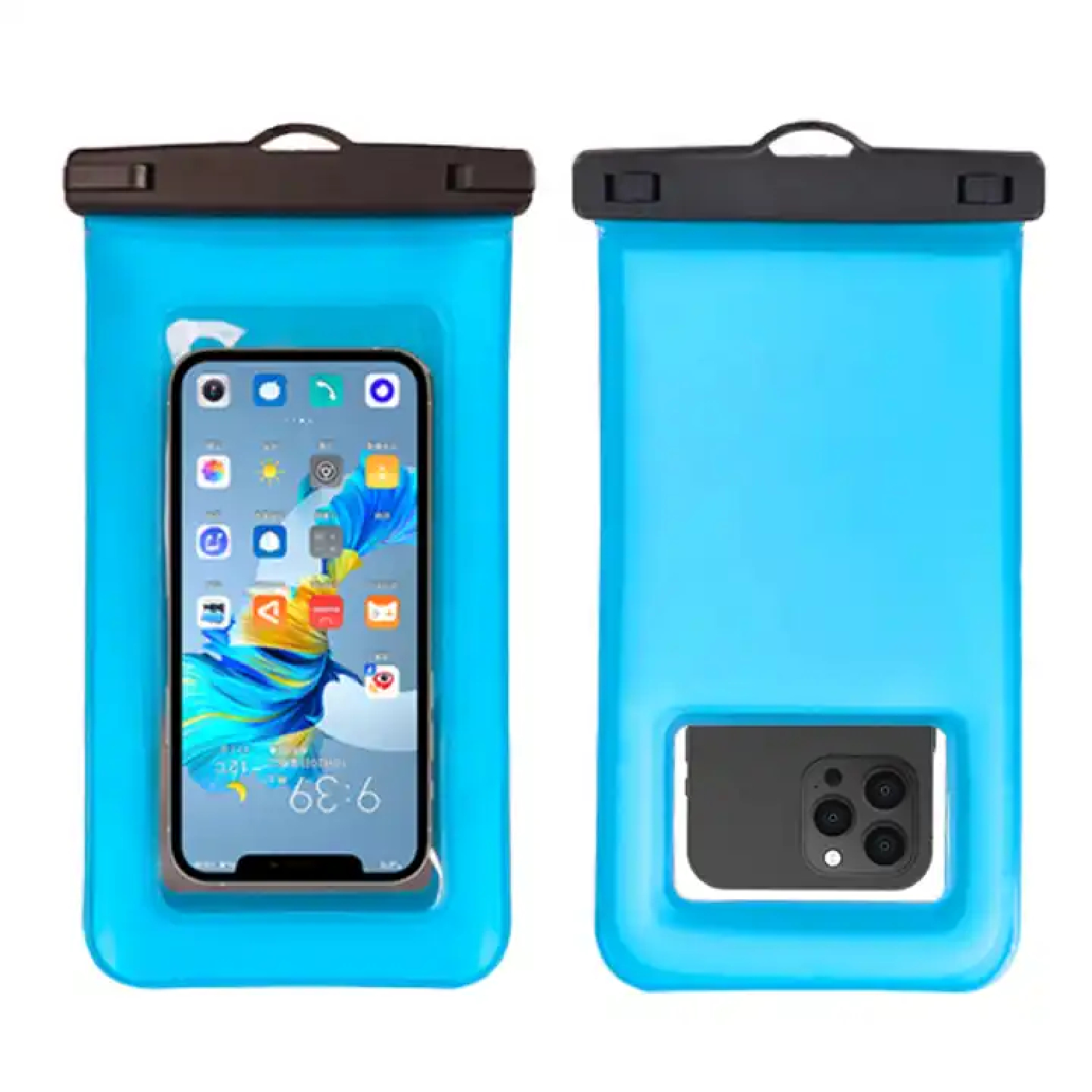 IPX8 Waterproof Floating Large Phone Pouch with Lanyard 3