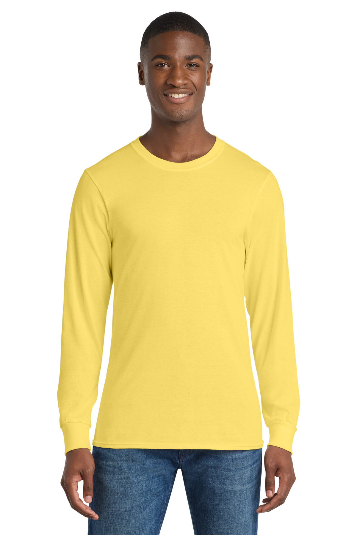 Port & Co Long Sleeve Core Cotton Tee. PC54LS 52
