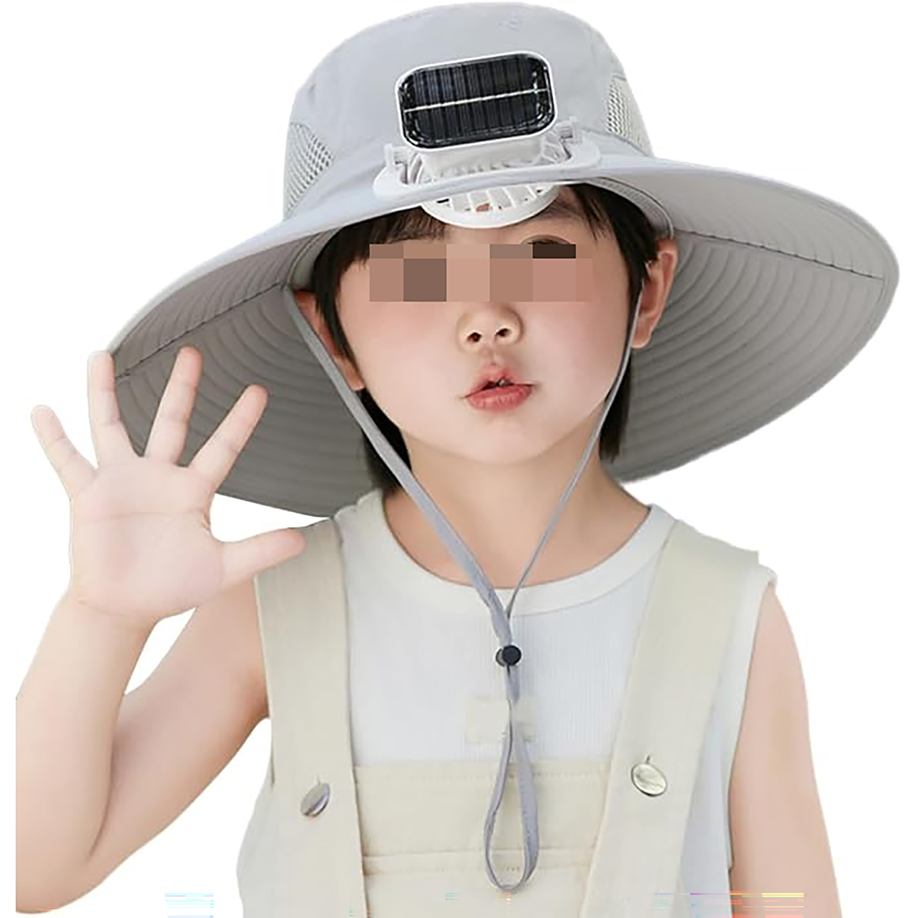 Kids Cooling Fan Hat 8