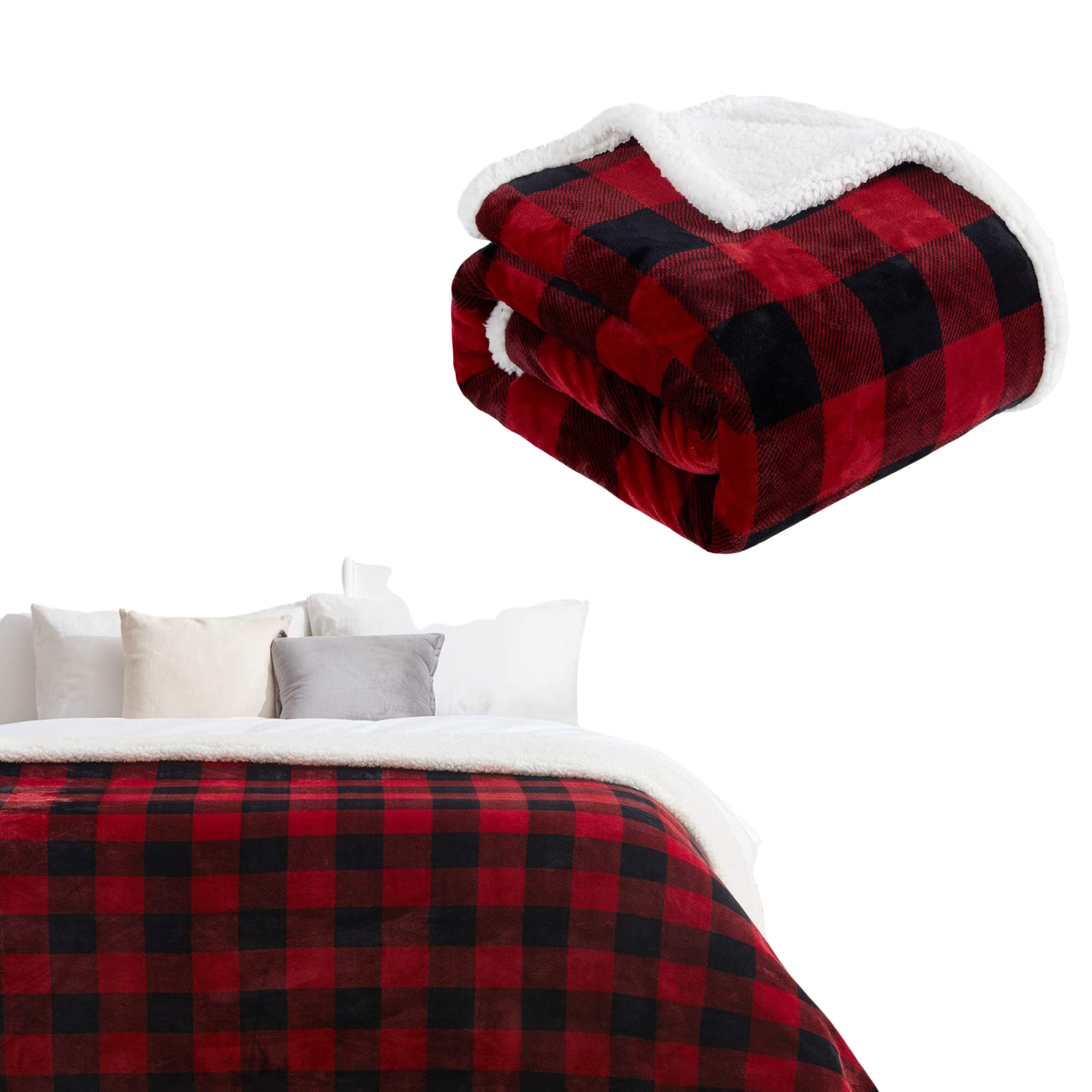 Cozy Flannel Double-Layer Blankets - MOQ of 10 2