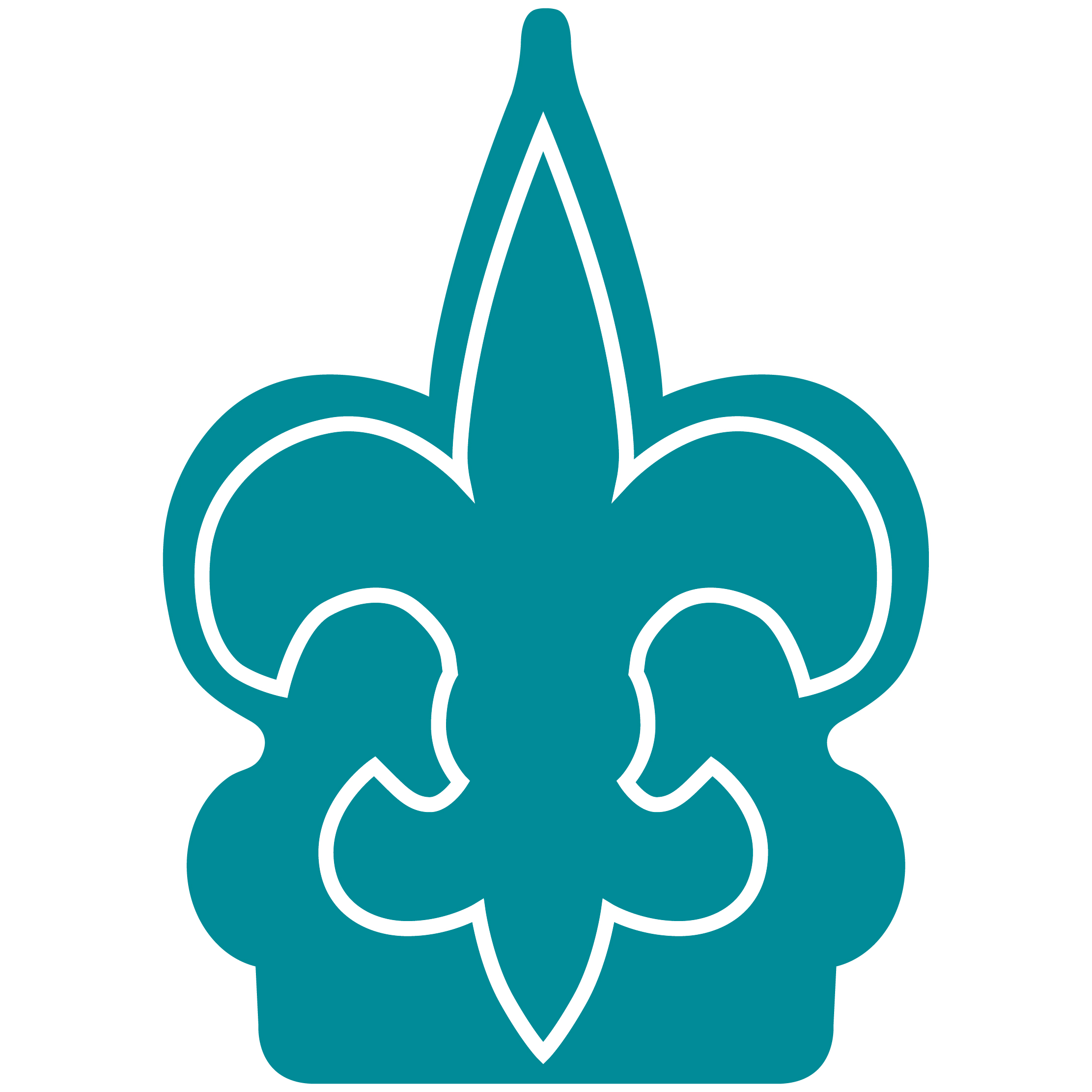 Fleur de Lys Mitt 13