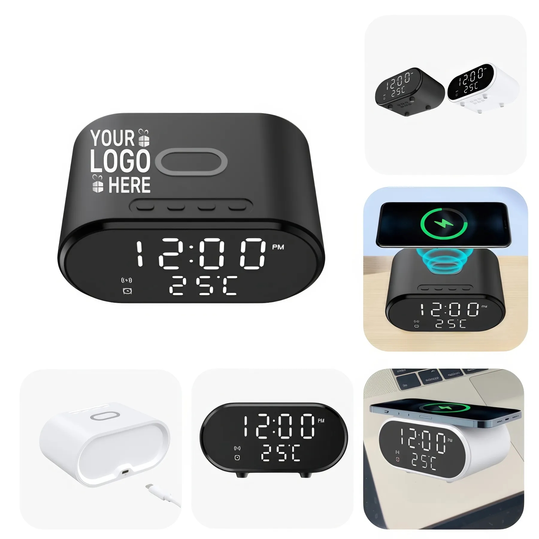 Wireless Alarm Clock Charger 2