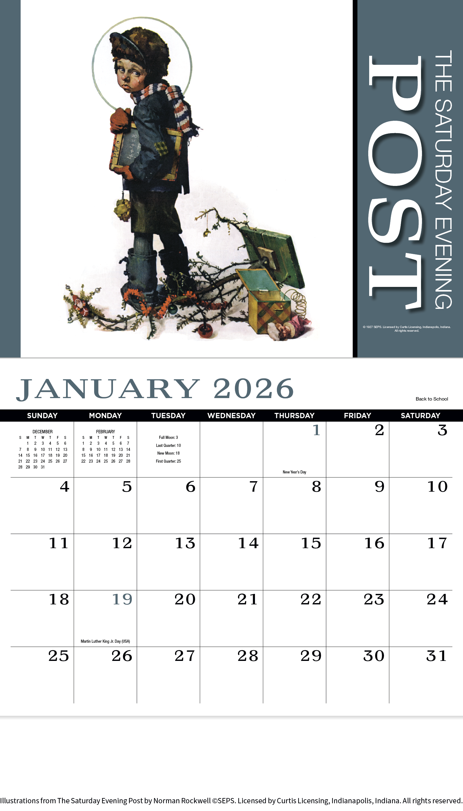 HotLine® Products Appointment Calendar - Stapled 15