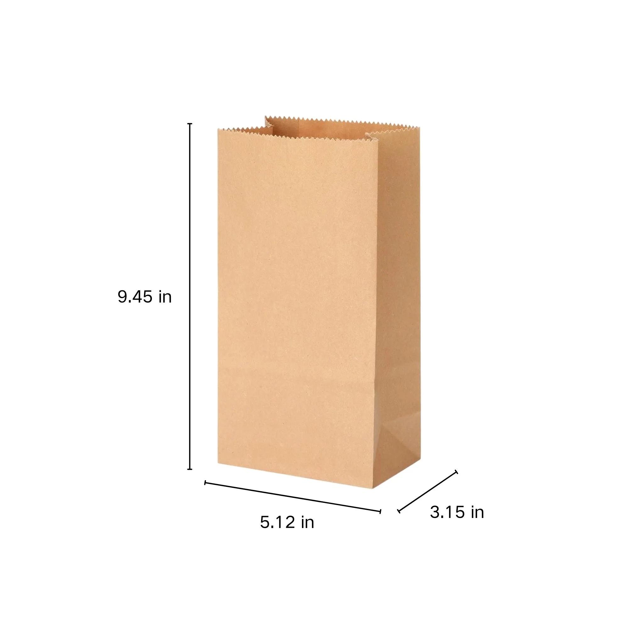 Kraft Paper Baking Food Bag 4