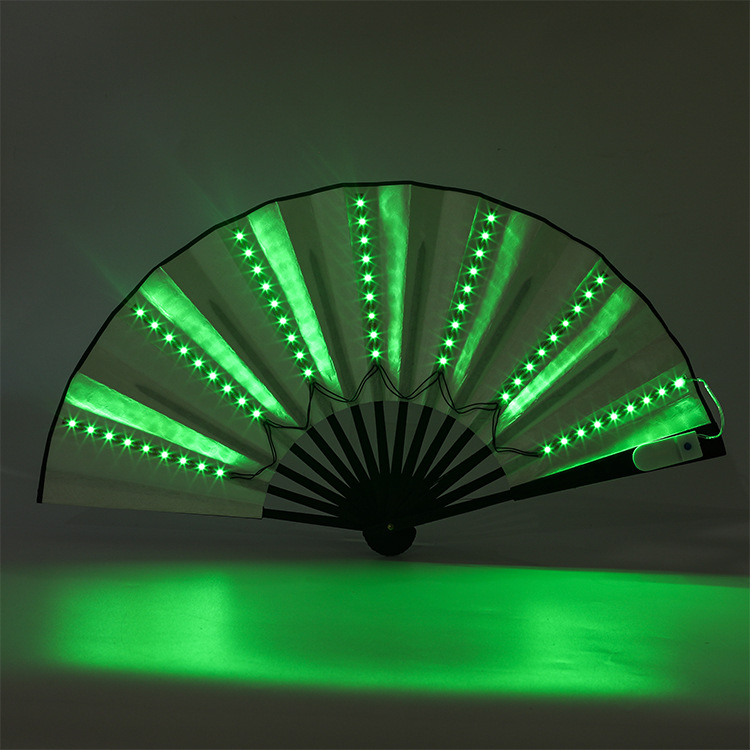 Folding Fan with Battery LED Light up 2