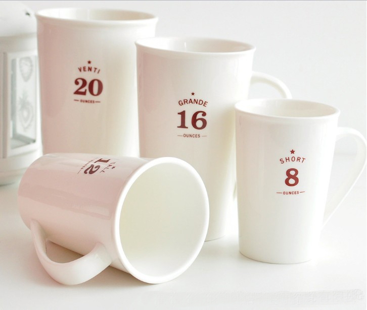 SM00072 - 12 Oz. Ceramic Mug/ Cup - Matte Surface Design