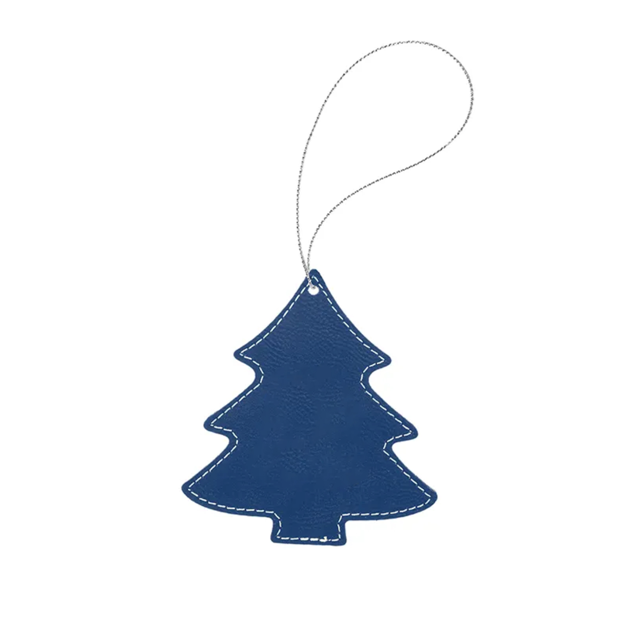 Leather Christmas Tree Shaped Hanging Ornament 6