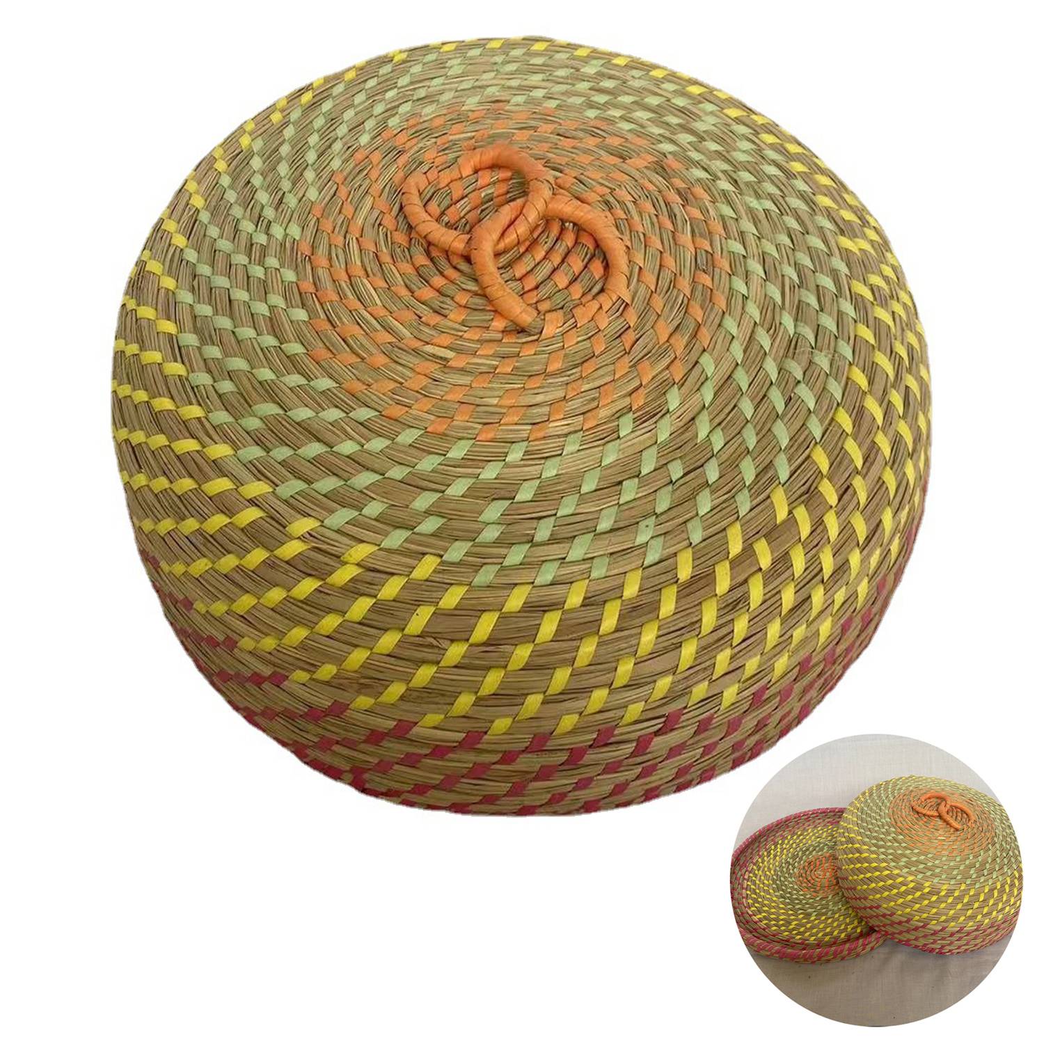 Jute Weaving Storage Basket 3